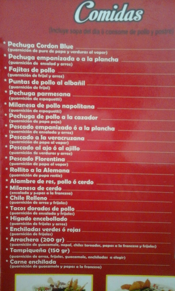 Restaurante Casa Torres Menu - Image 6